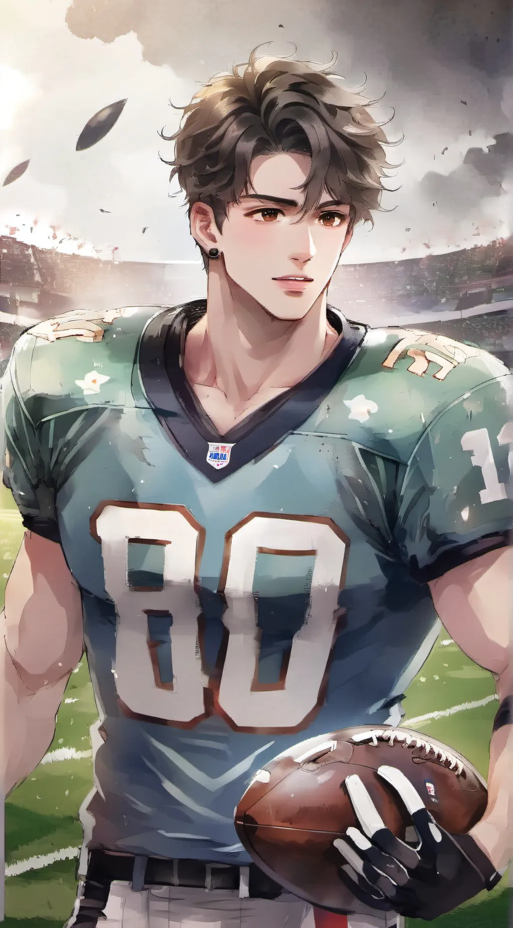 ai character: adrian ♡ background