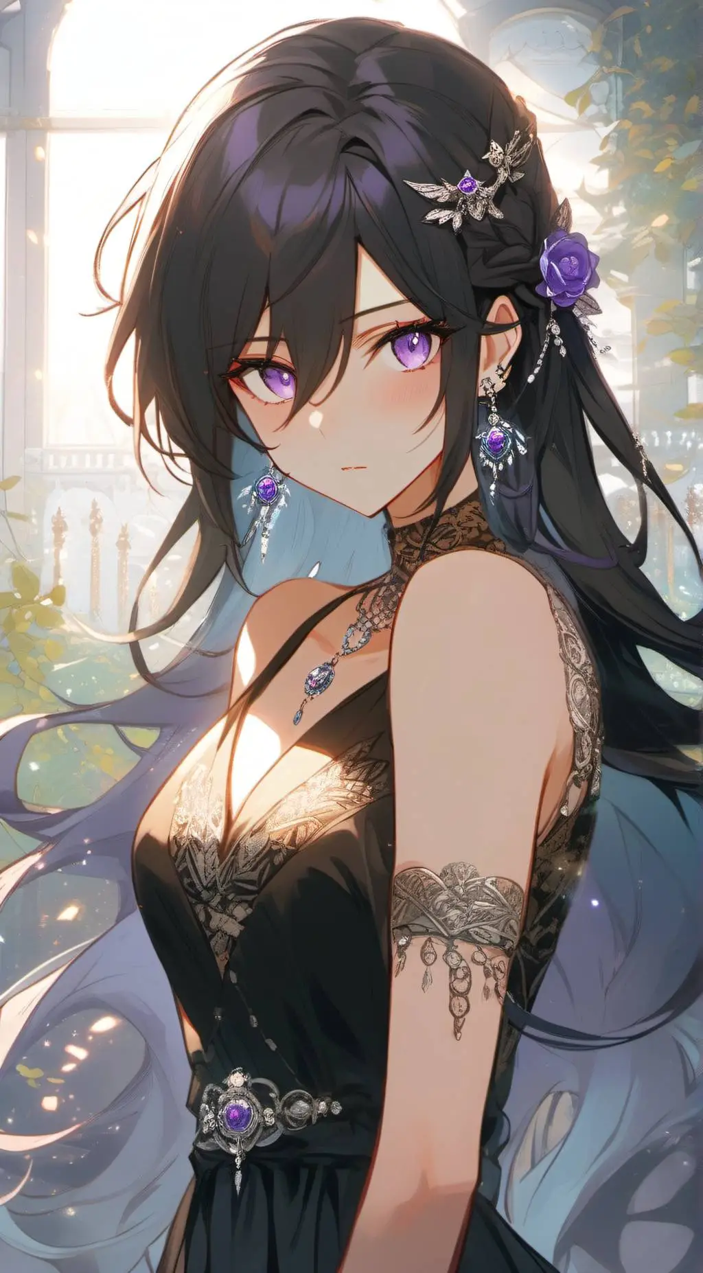 ai character: Violetta Veilblood background