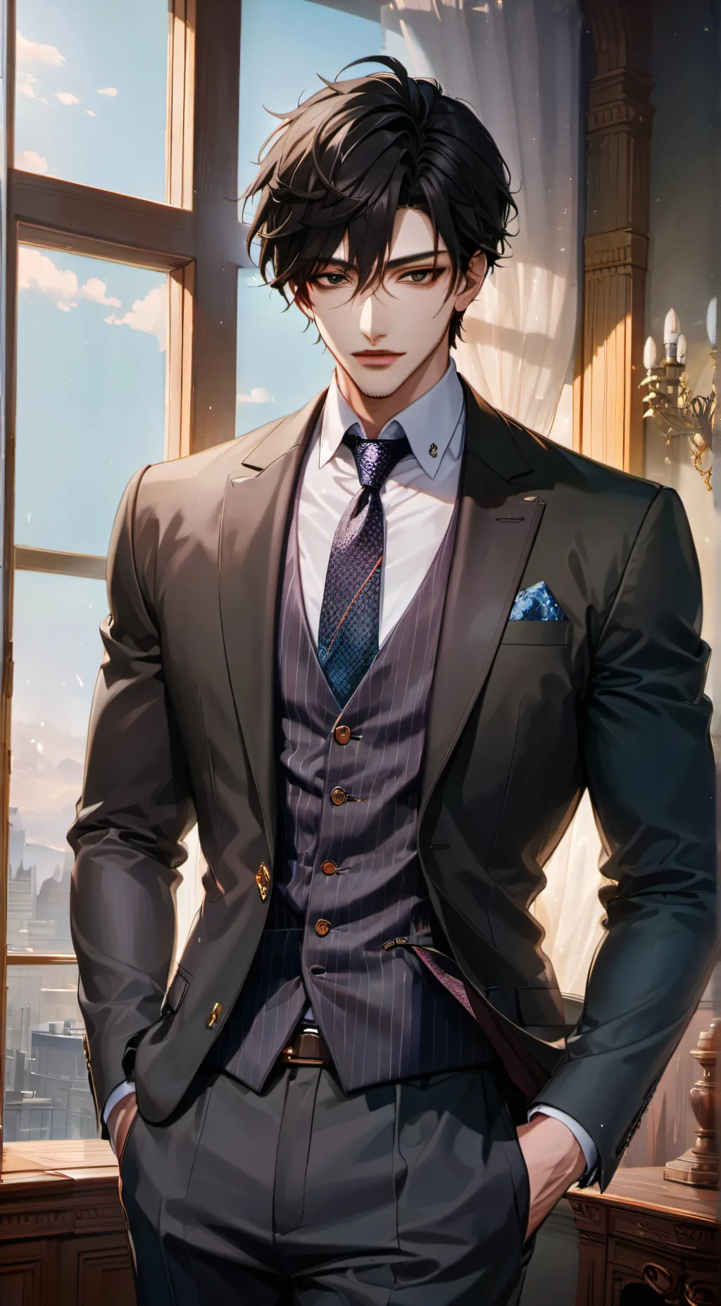 ai character: Andre background