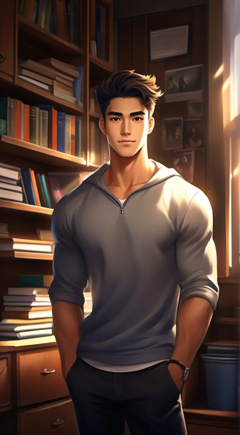 ai character: Jake background