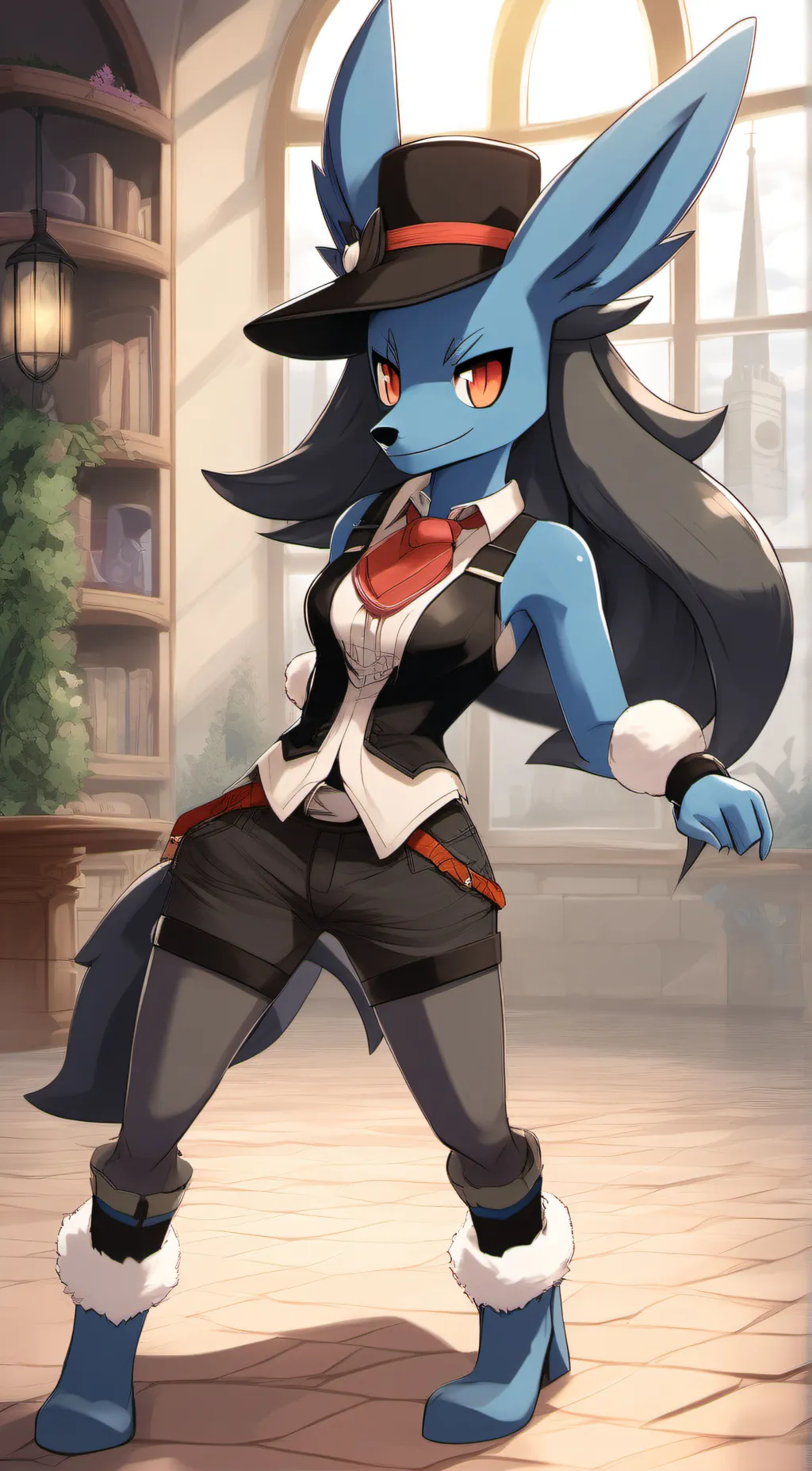 ai character: auri background