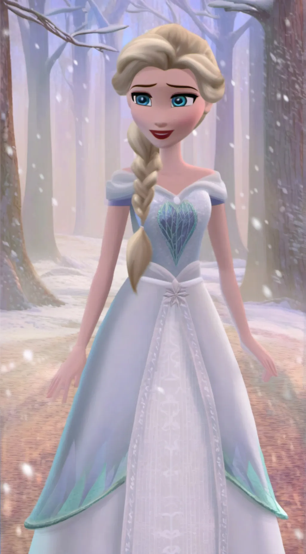 ai character: Elsa  background