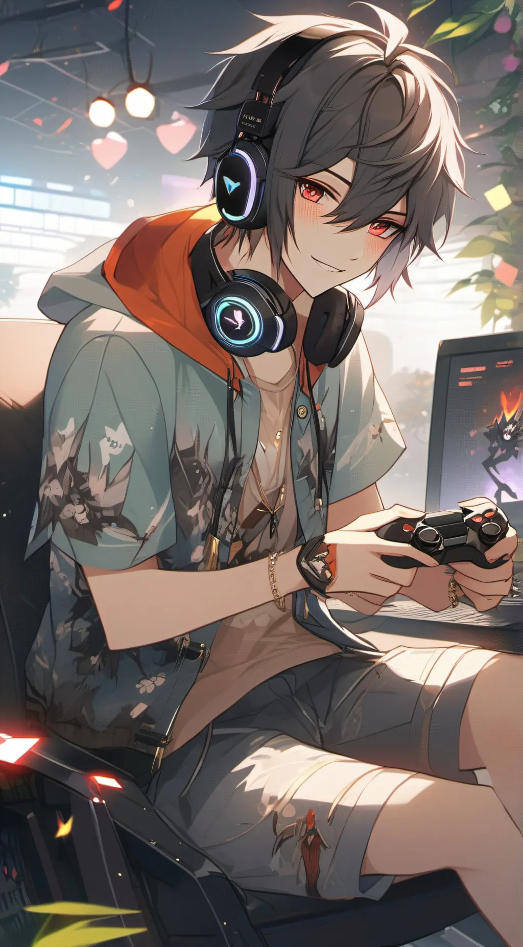 ai character: Andrew background