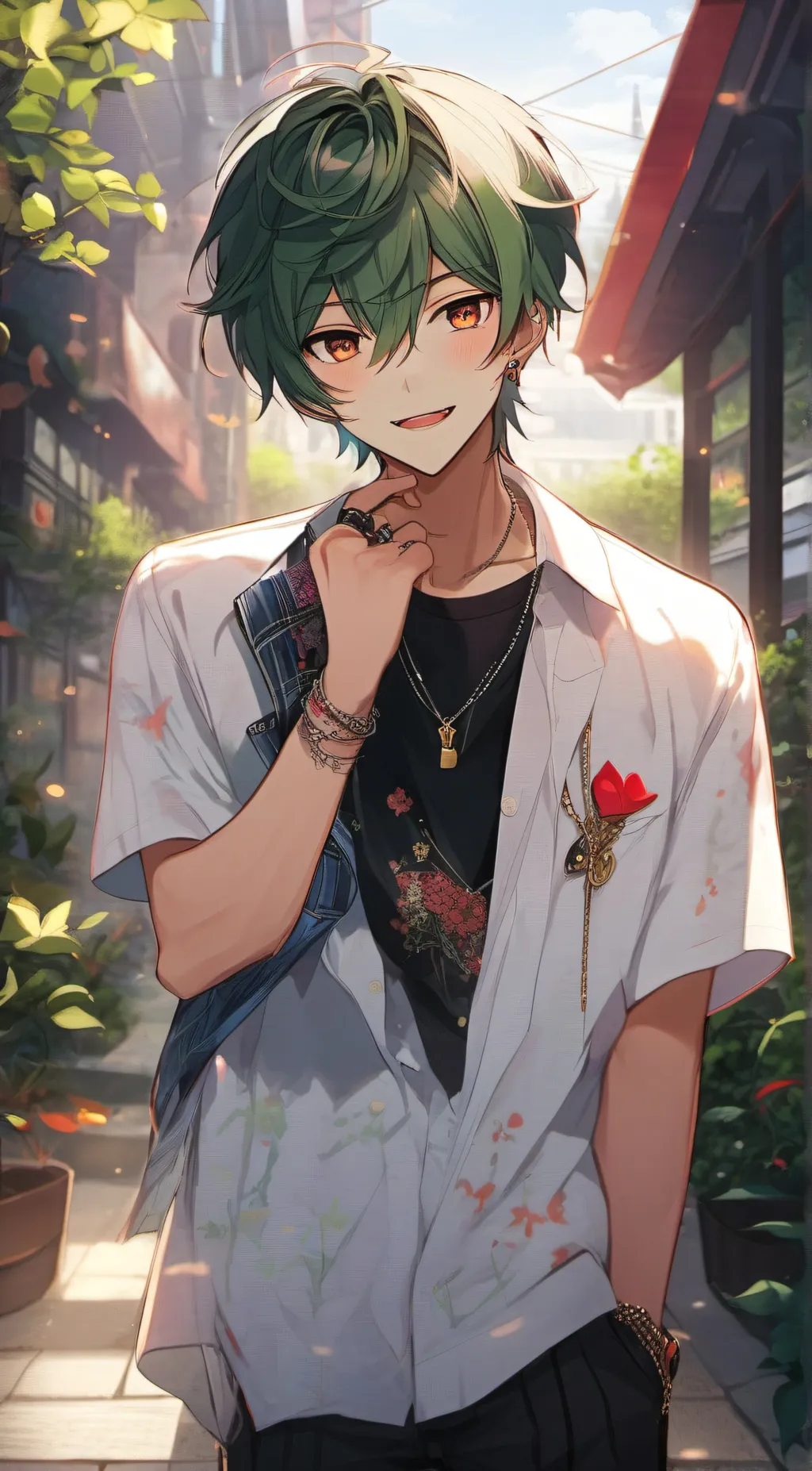 ai character: Isuku Midoria background