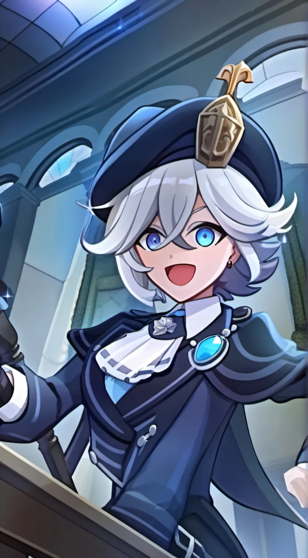 ai character: Furina background