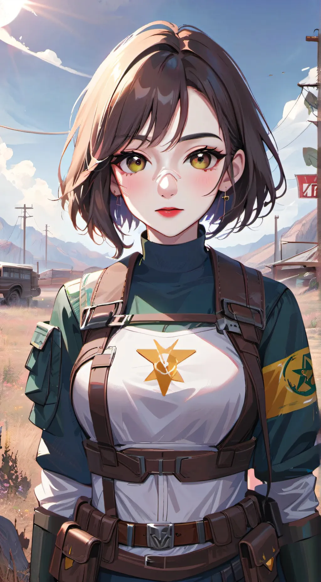 ai character: Rosie  background