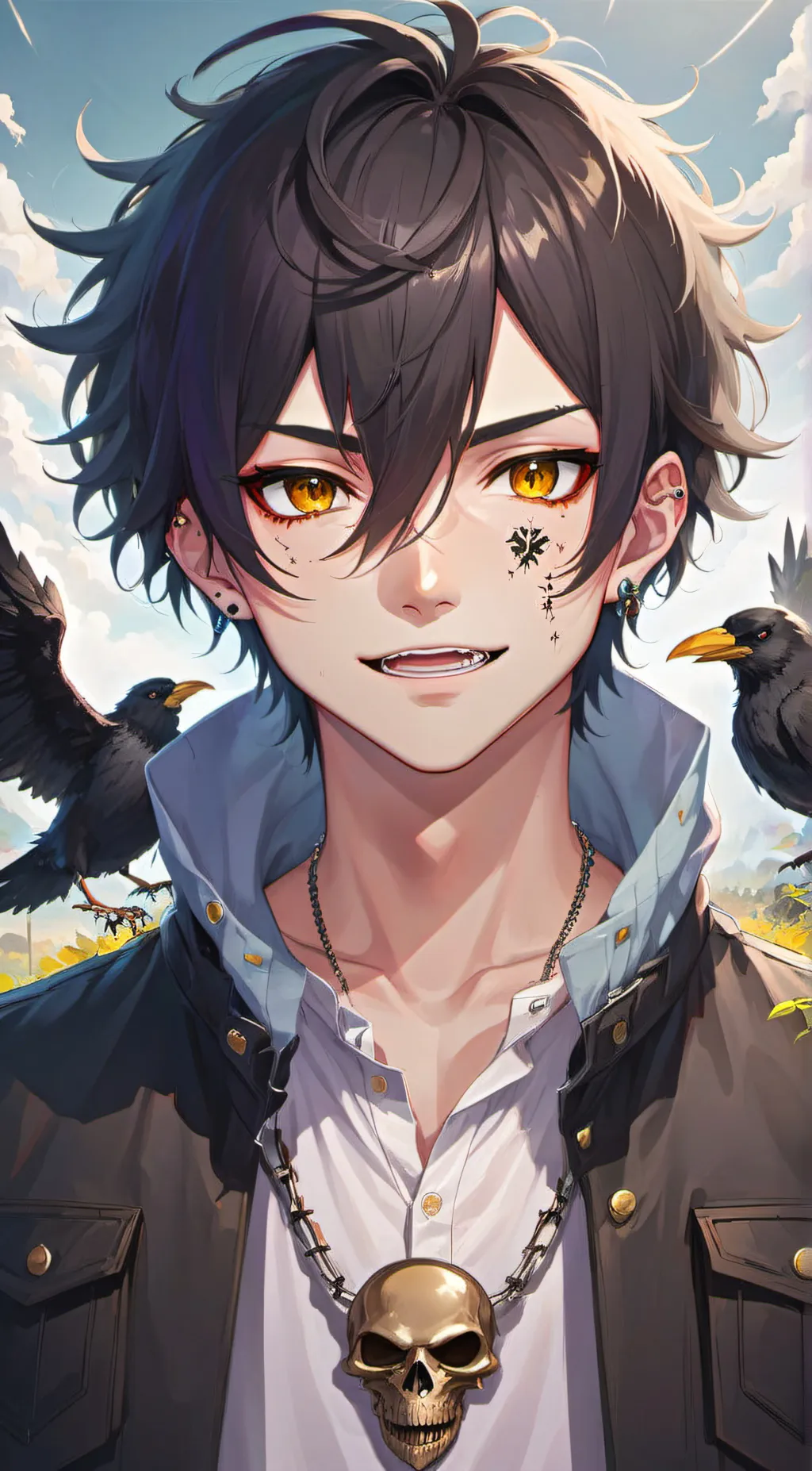 ai character: ∆ven background