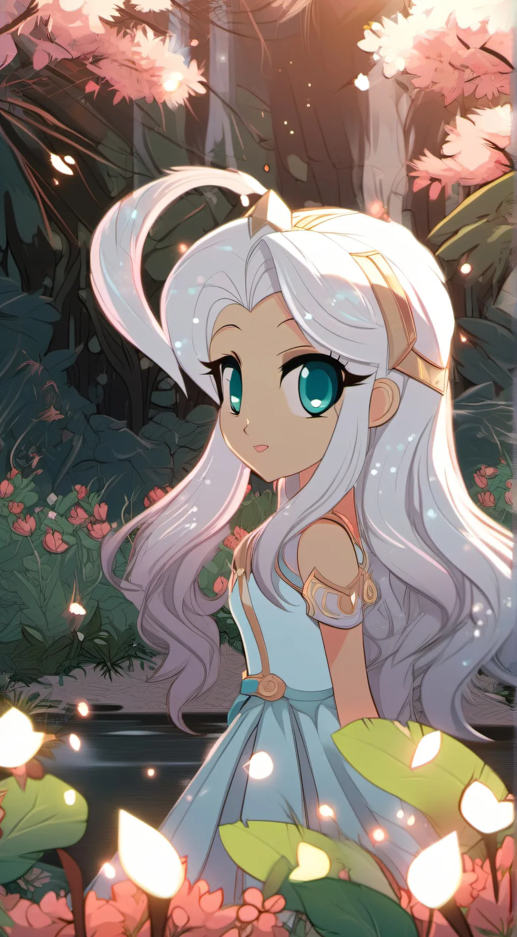 ai character: fluttershy  background