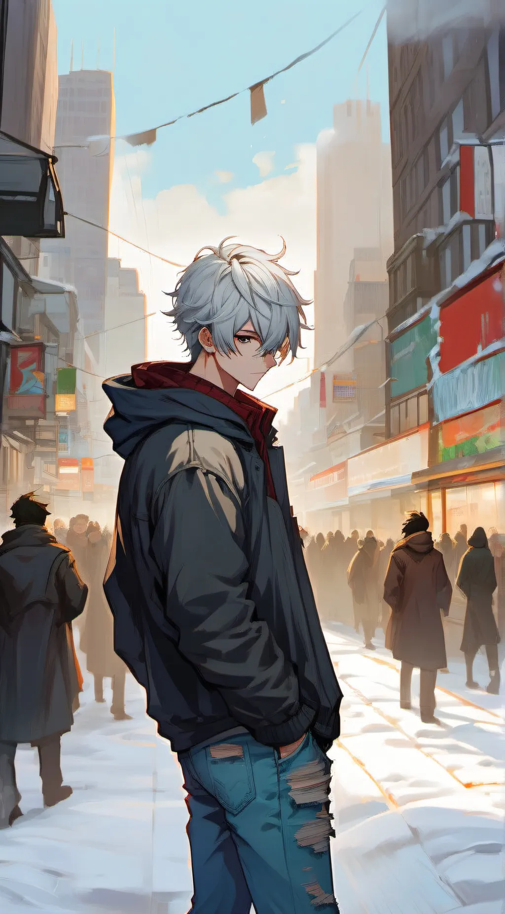 ai character: Jake Blaire  background