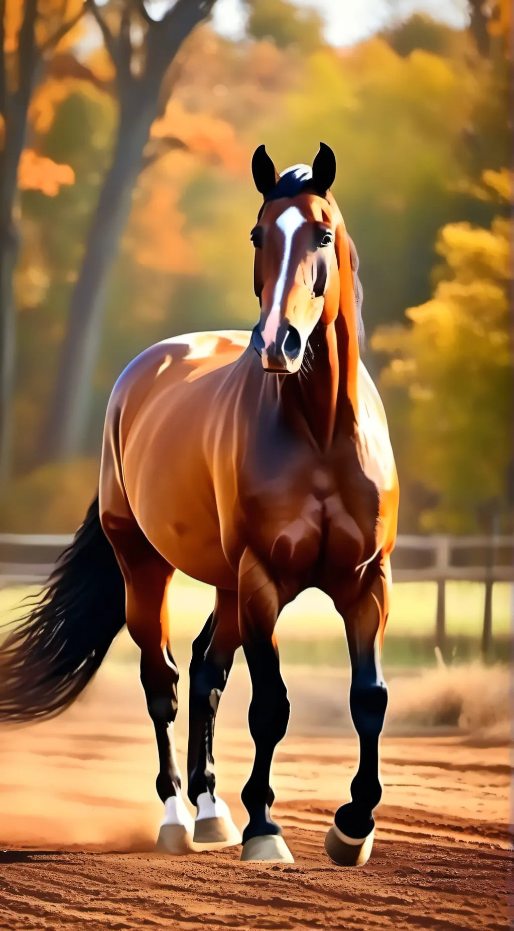 ai character: chrome background