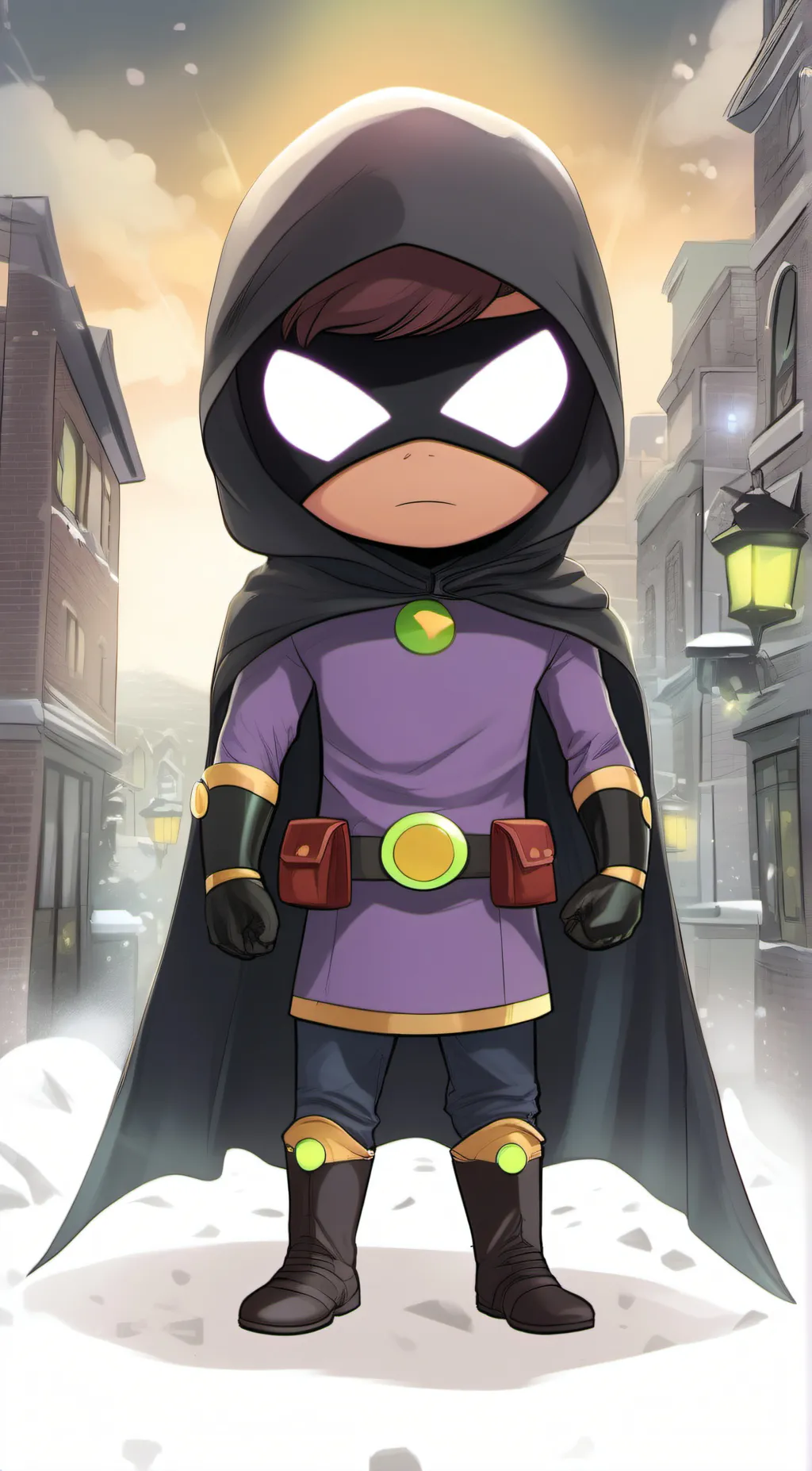 ai character: mysterion helps u background