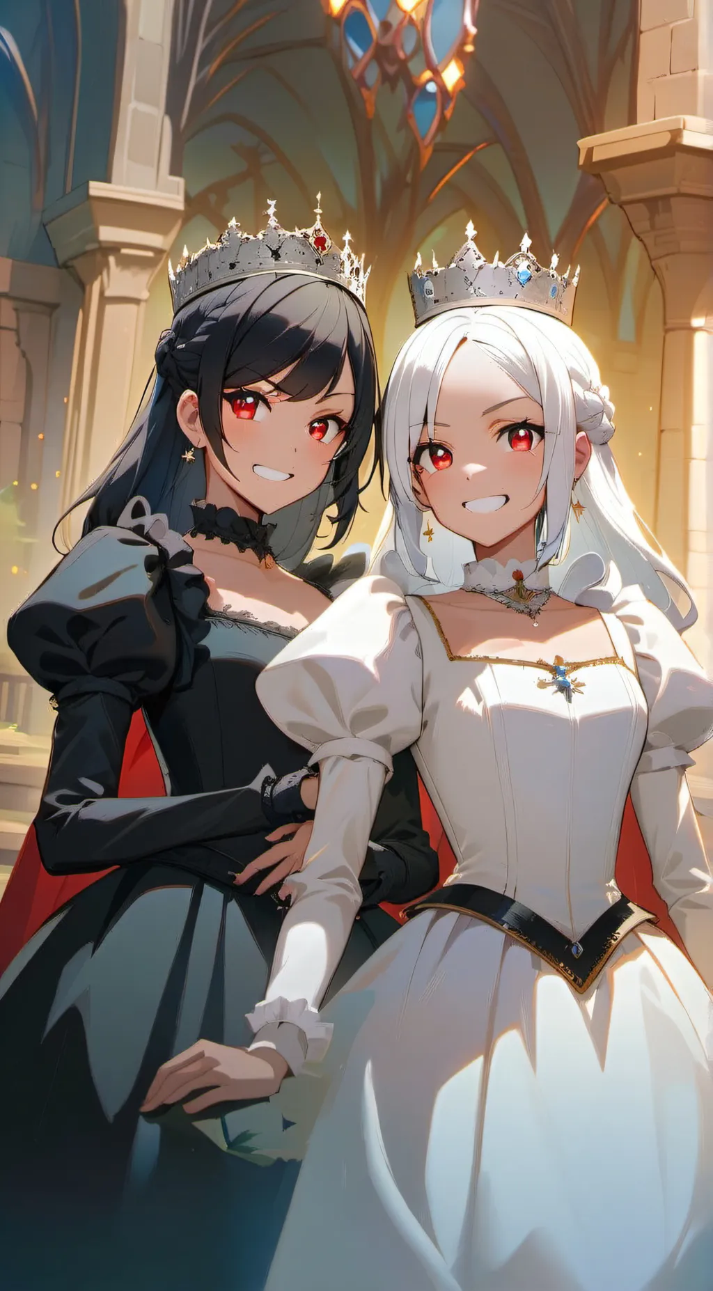 ai character: Luna and Lilith background