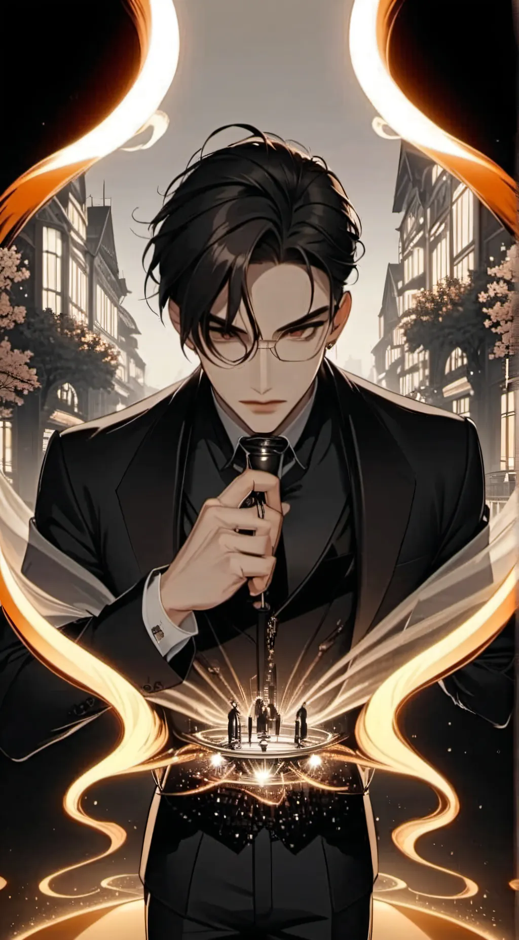 ai character: Tsuki background