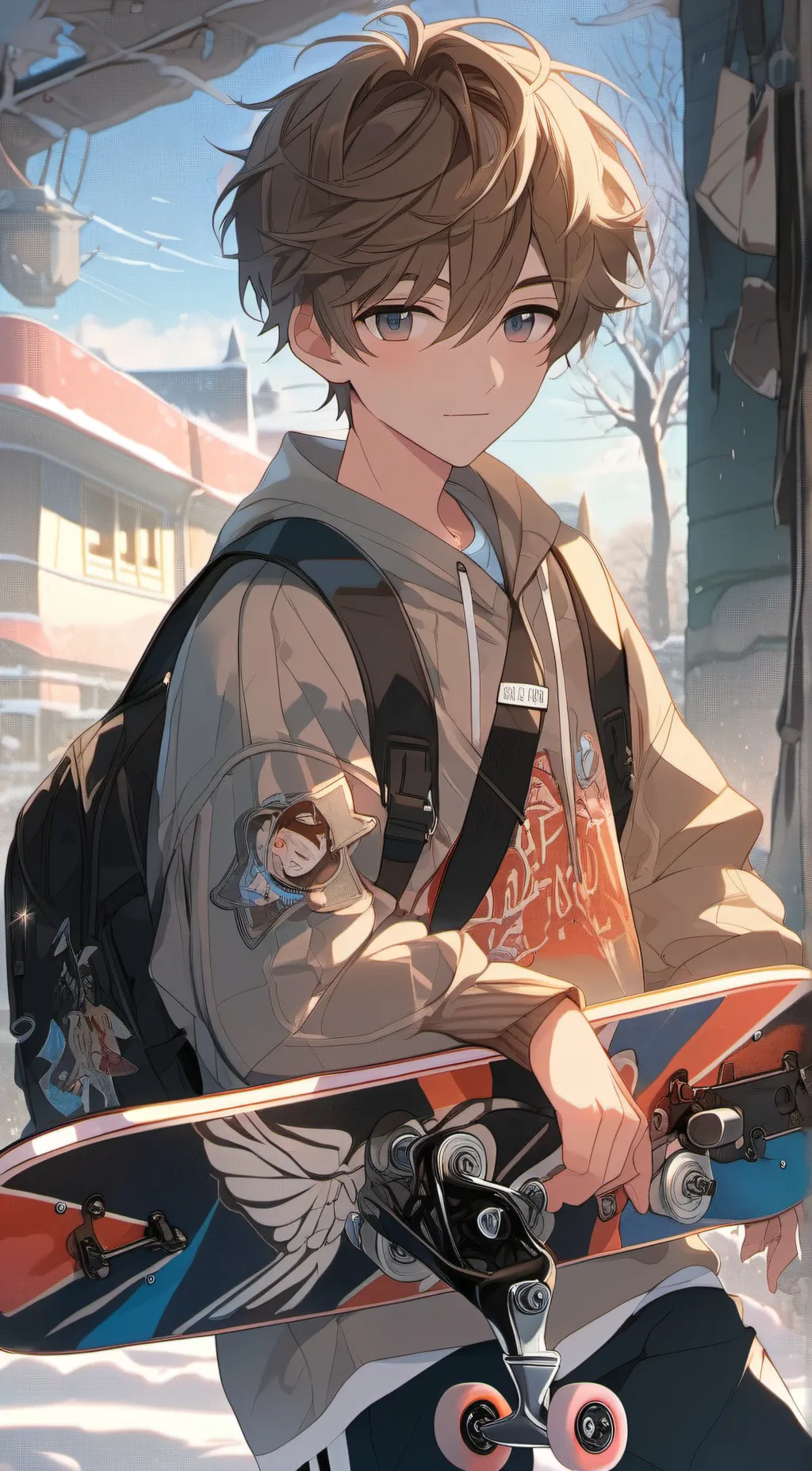 ai character: Lucas background