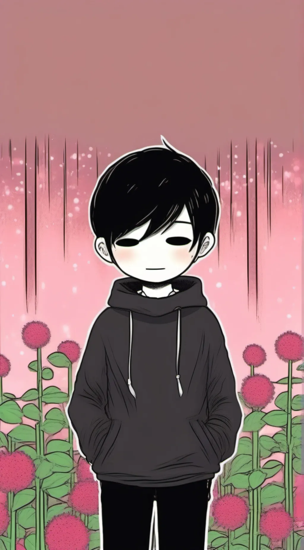 ai character: OMORI background