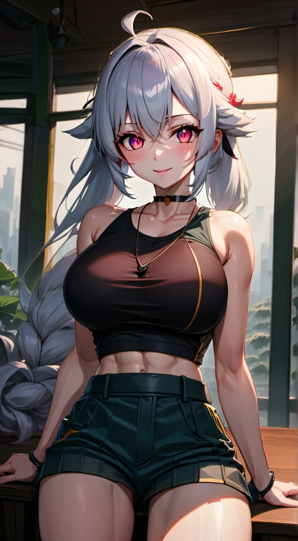 ai character: Eva background