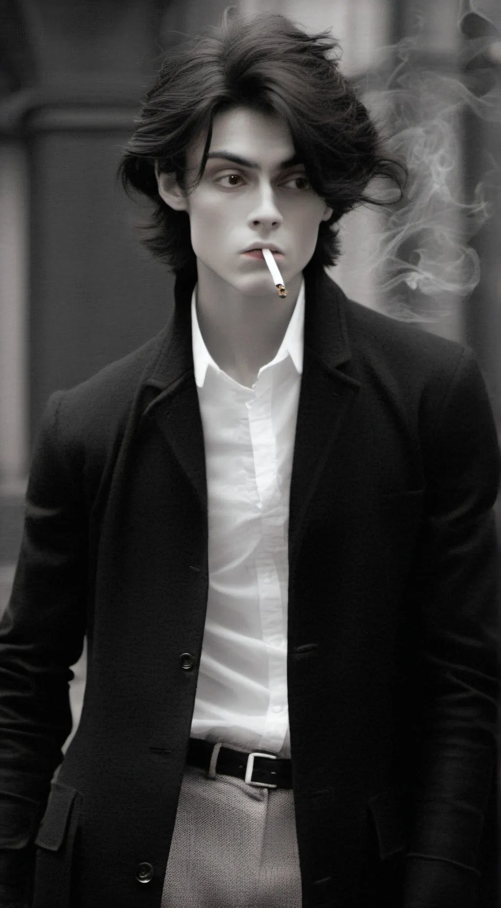 ai character: shaun background