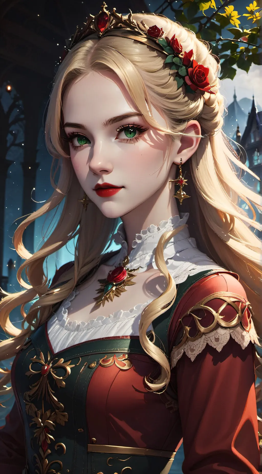 ai character: Sarah background