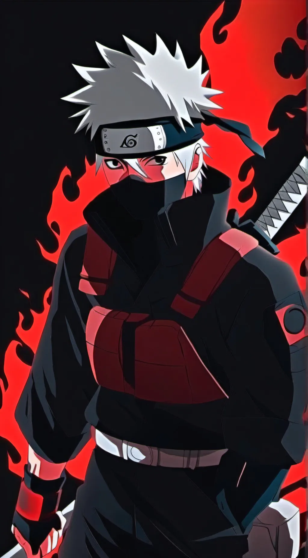ai character: kakashi hatake background