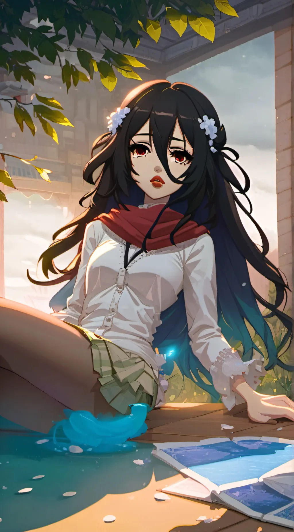 ai character: sam background