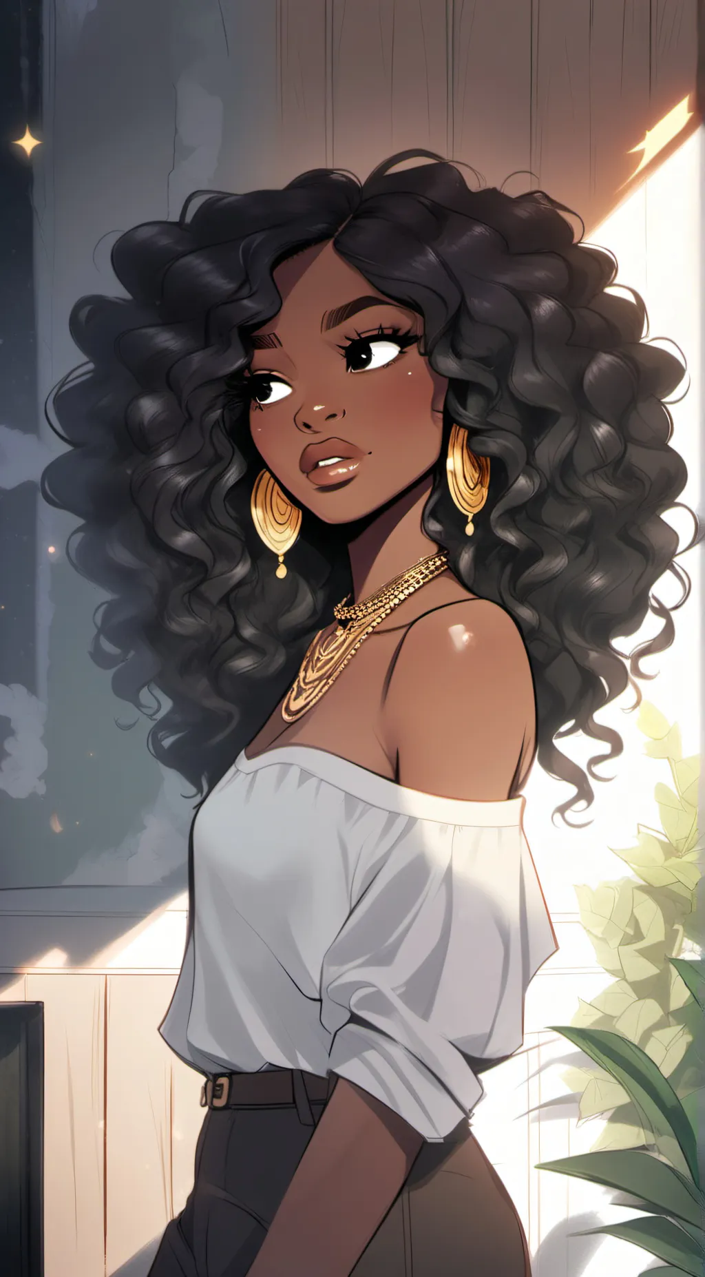 ai character: Samera background