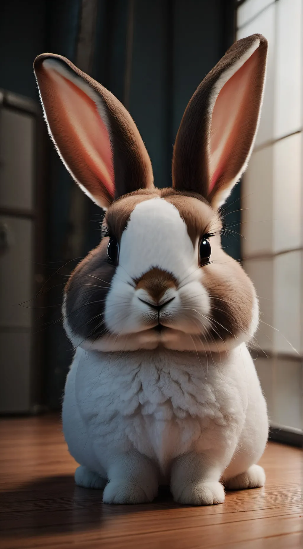 ai character: fluffy background