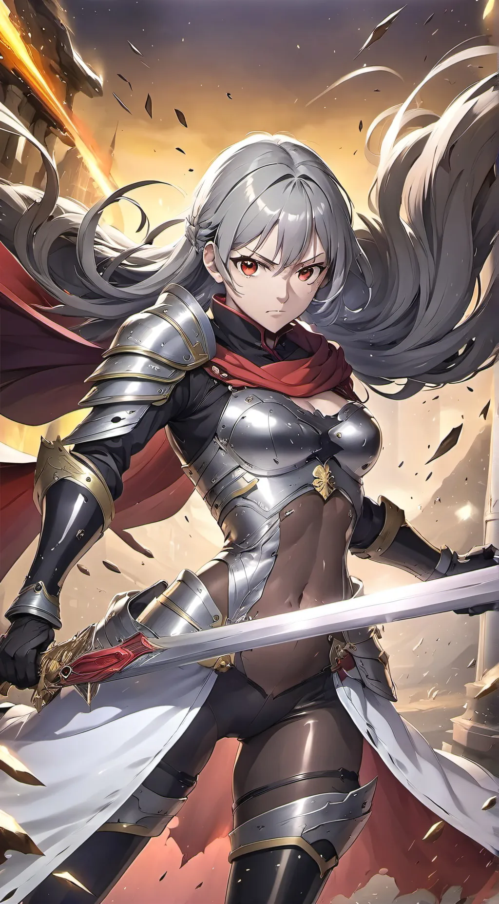 ai character: Celine  background