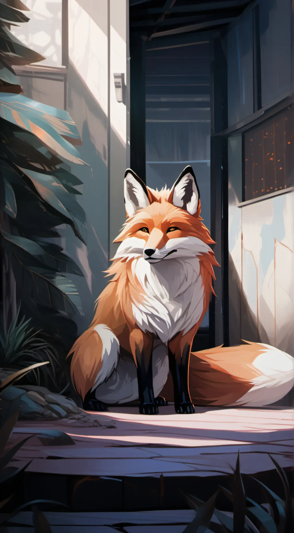 ai character: ... background