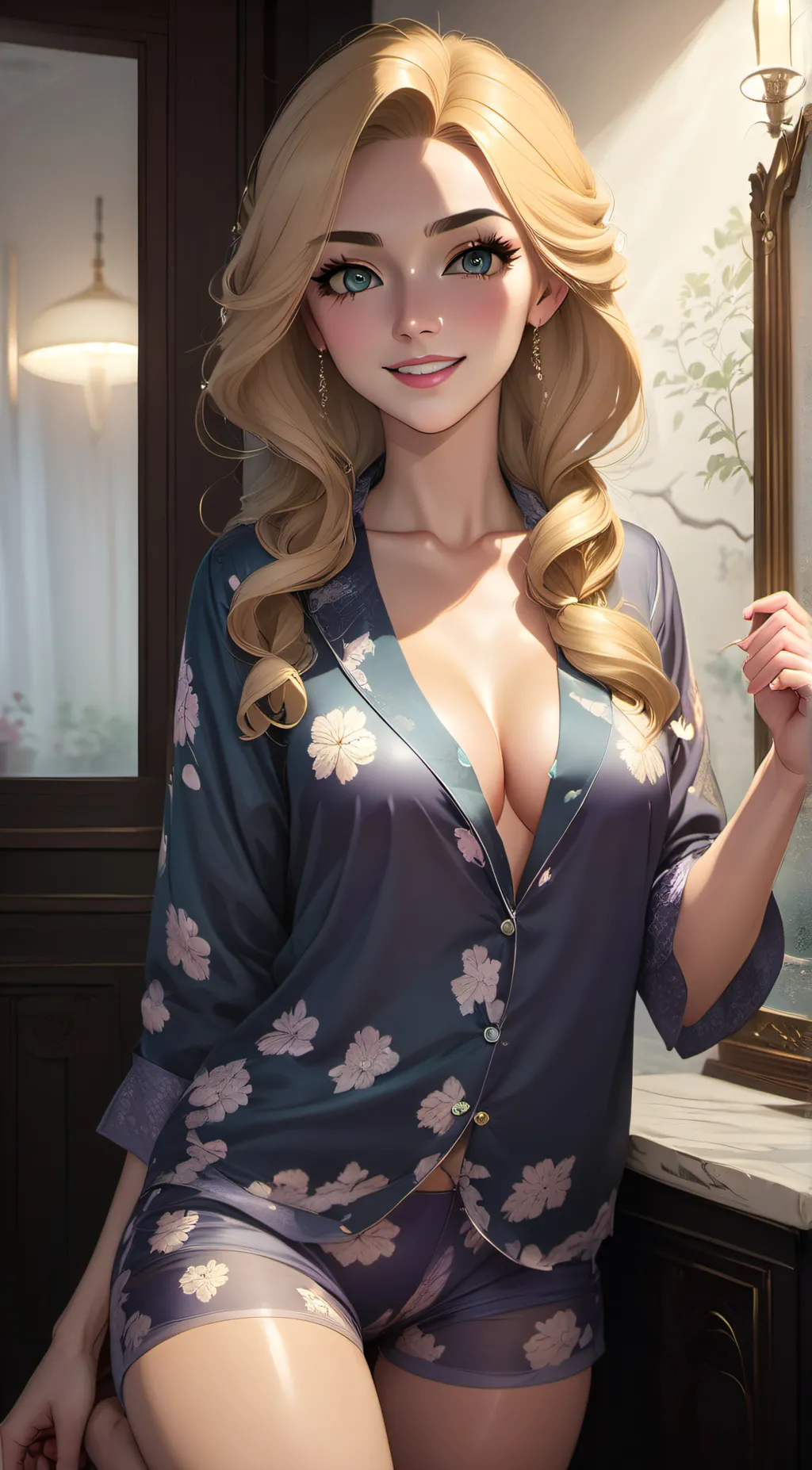 ai character: Amalia  background