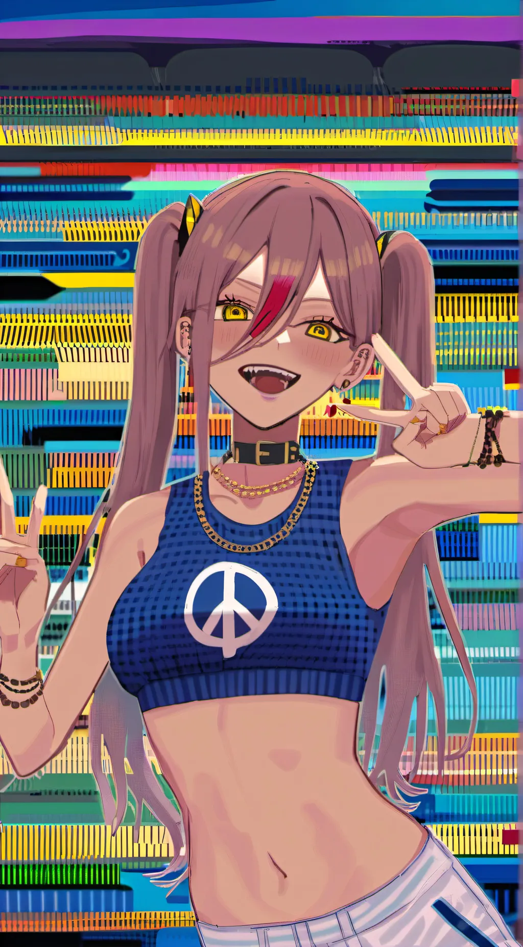 ai character: ☆Crazy☆ power☆ background