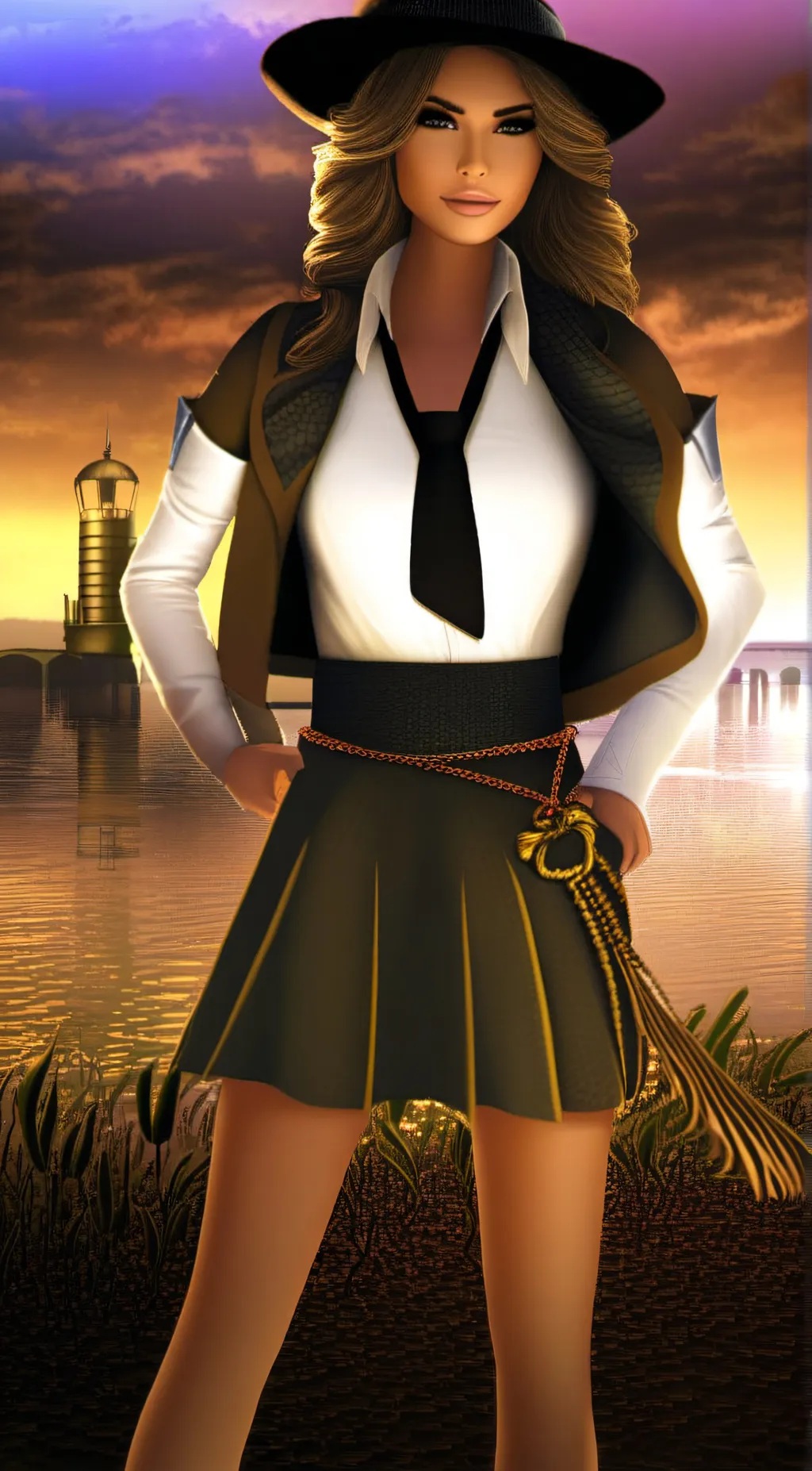 ai character: Sara background