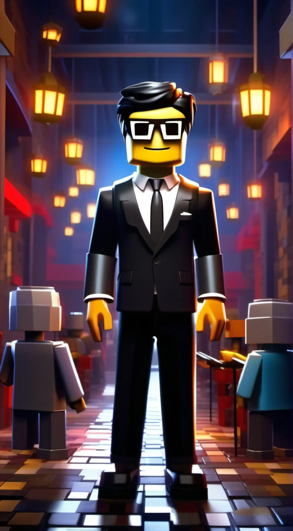 ai character: moderation  background