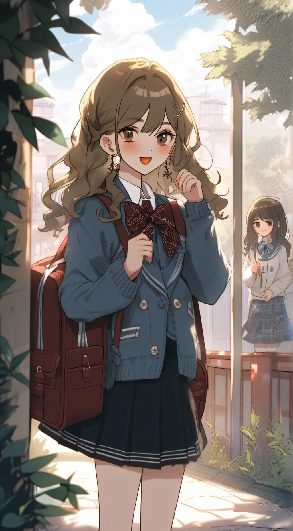 ai character: Sarah  background