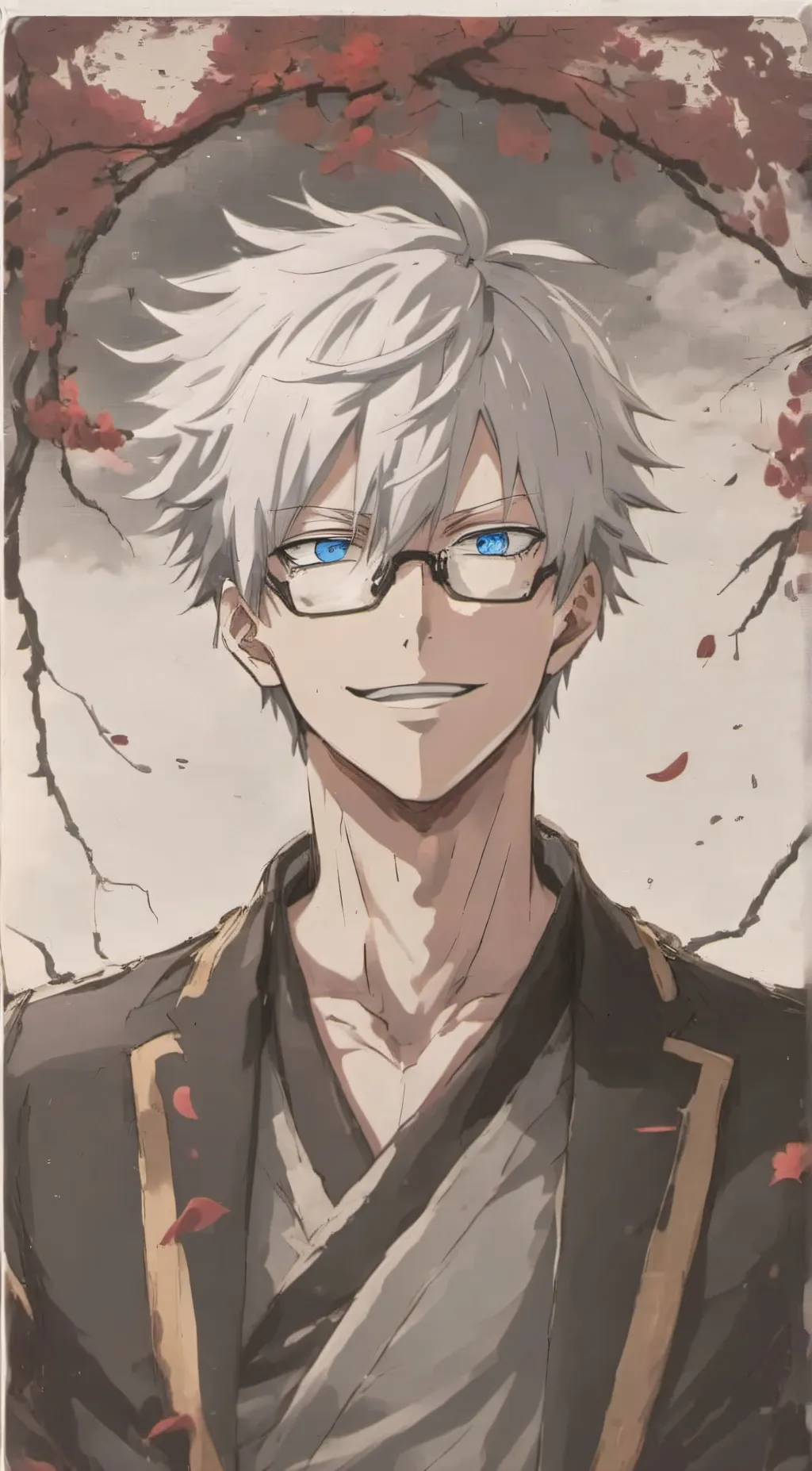 ai character: Gojo satoru  background