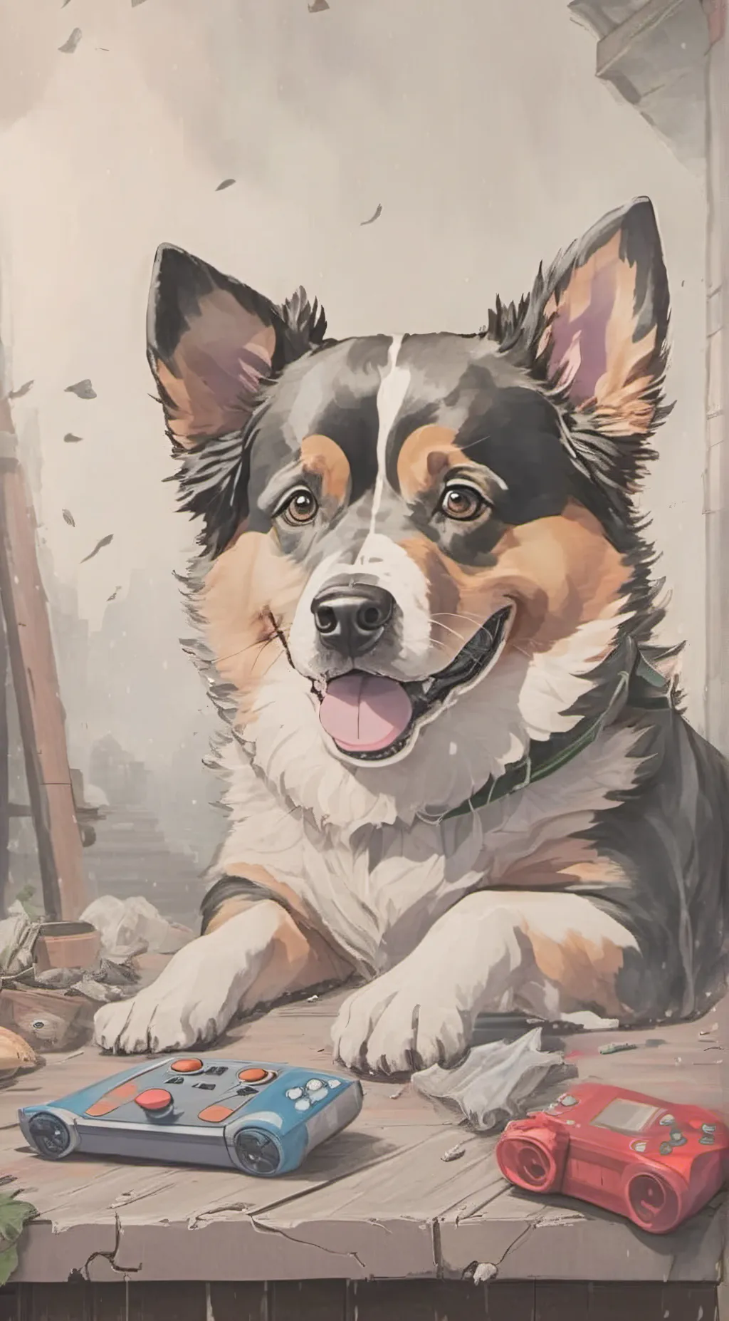 ai character: Orbit background