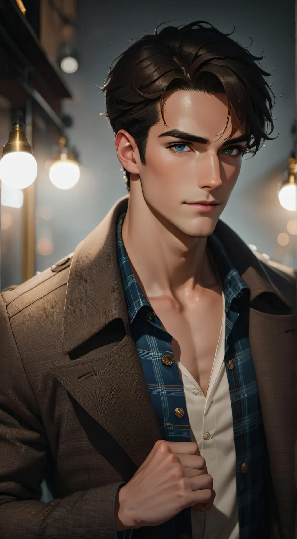 ai character: Blake background