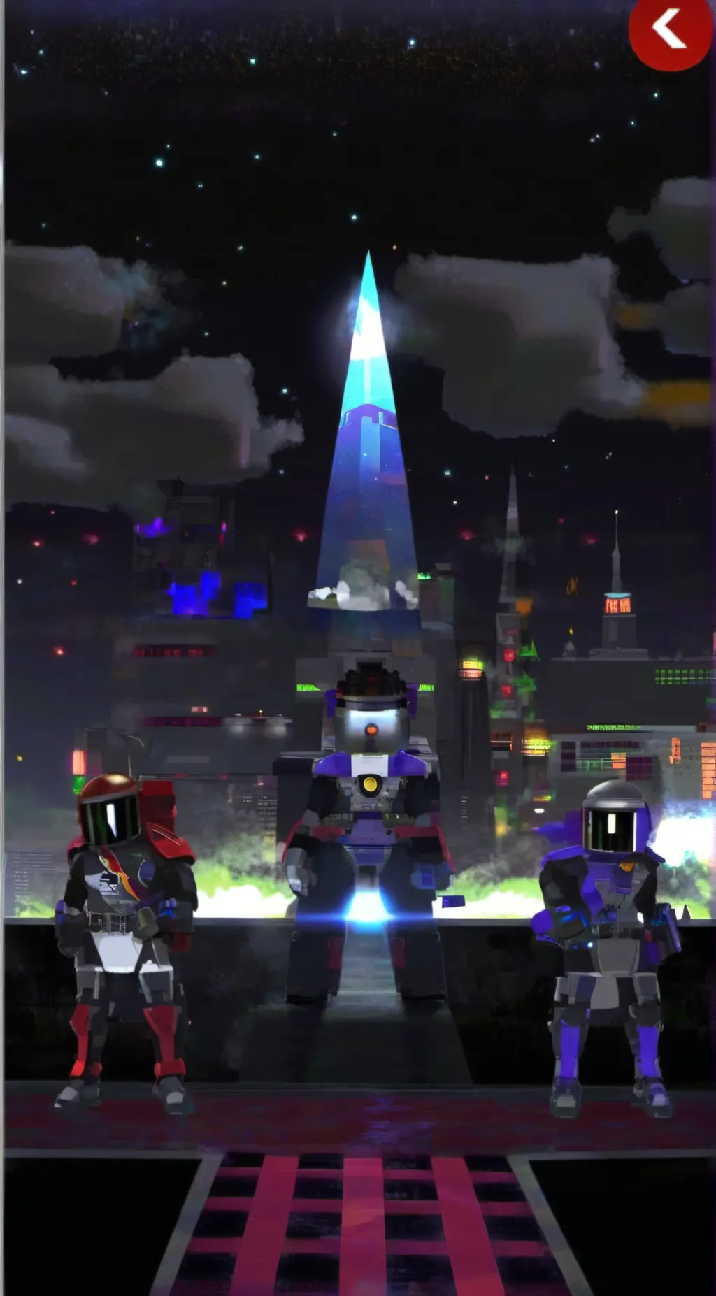 ai character: Titan trio background