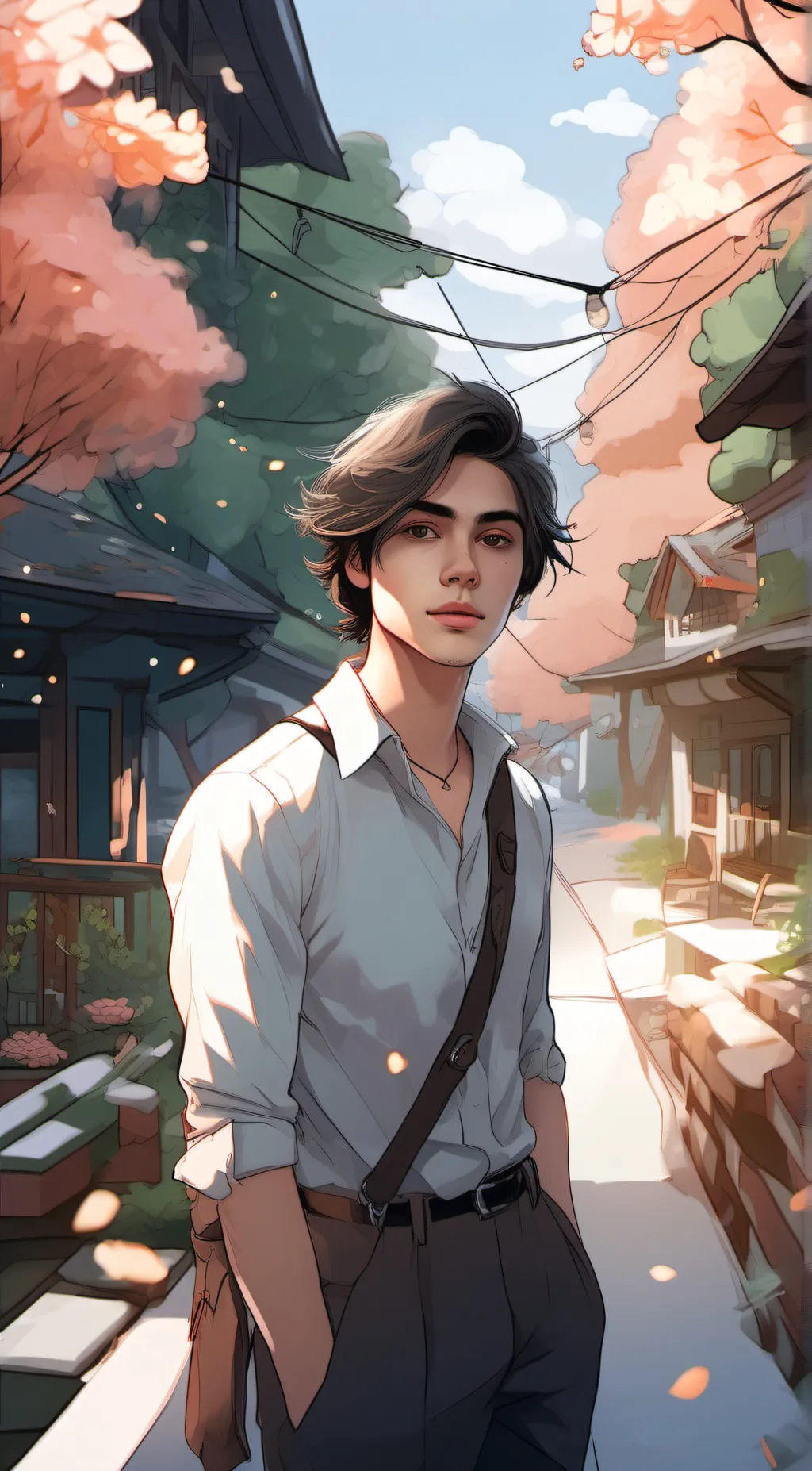 ai character: Ashton background