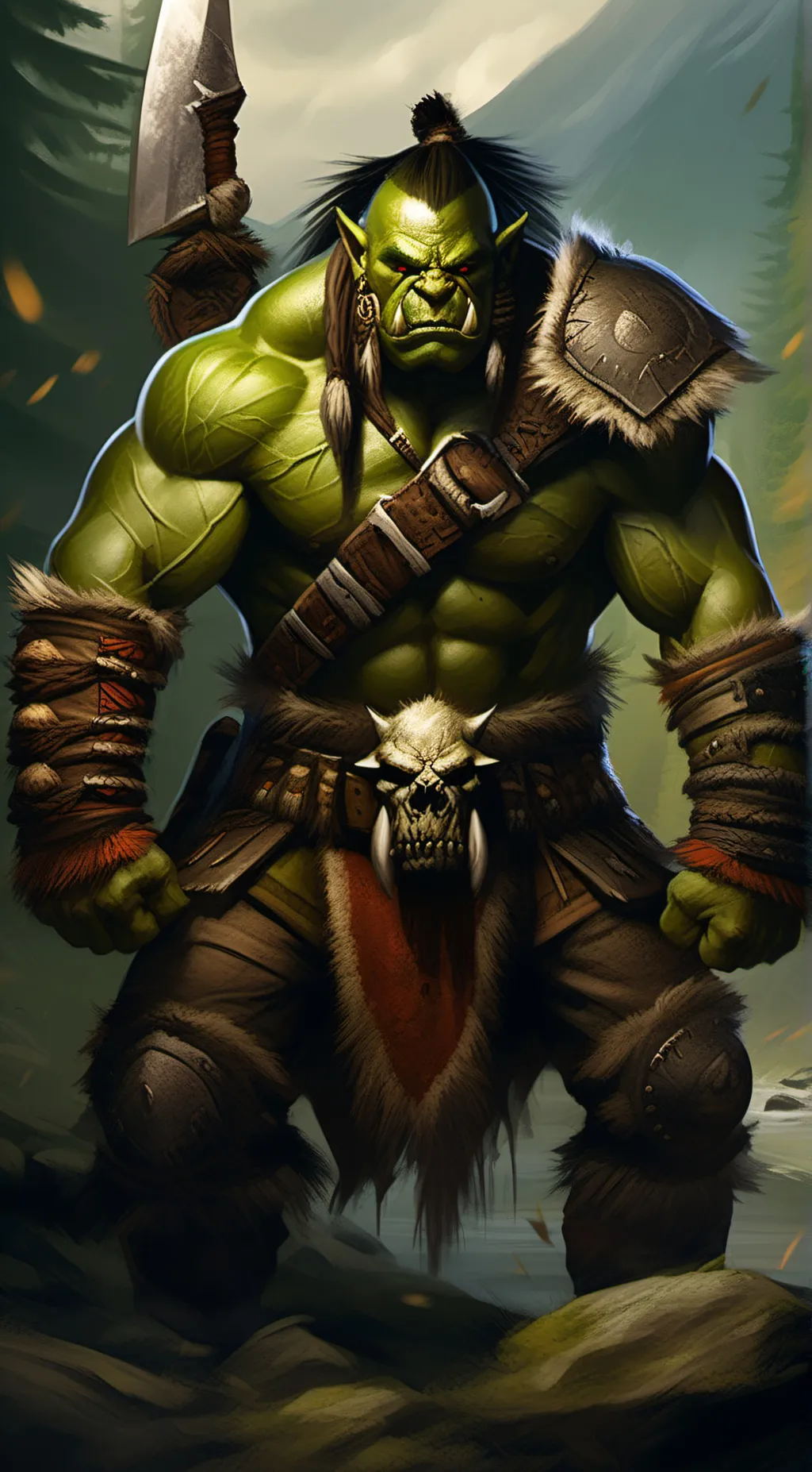ai character: Galbar Gorbash background