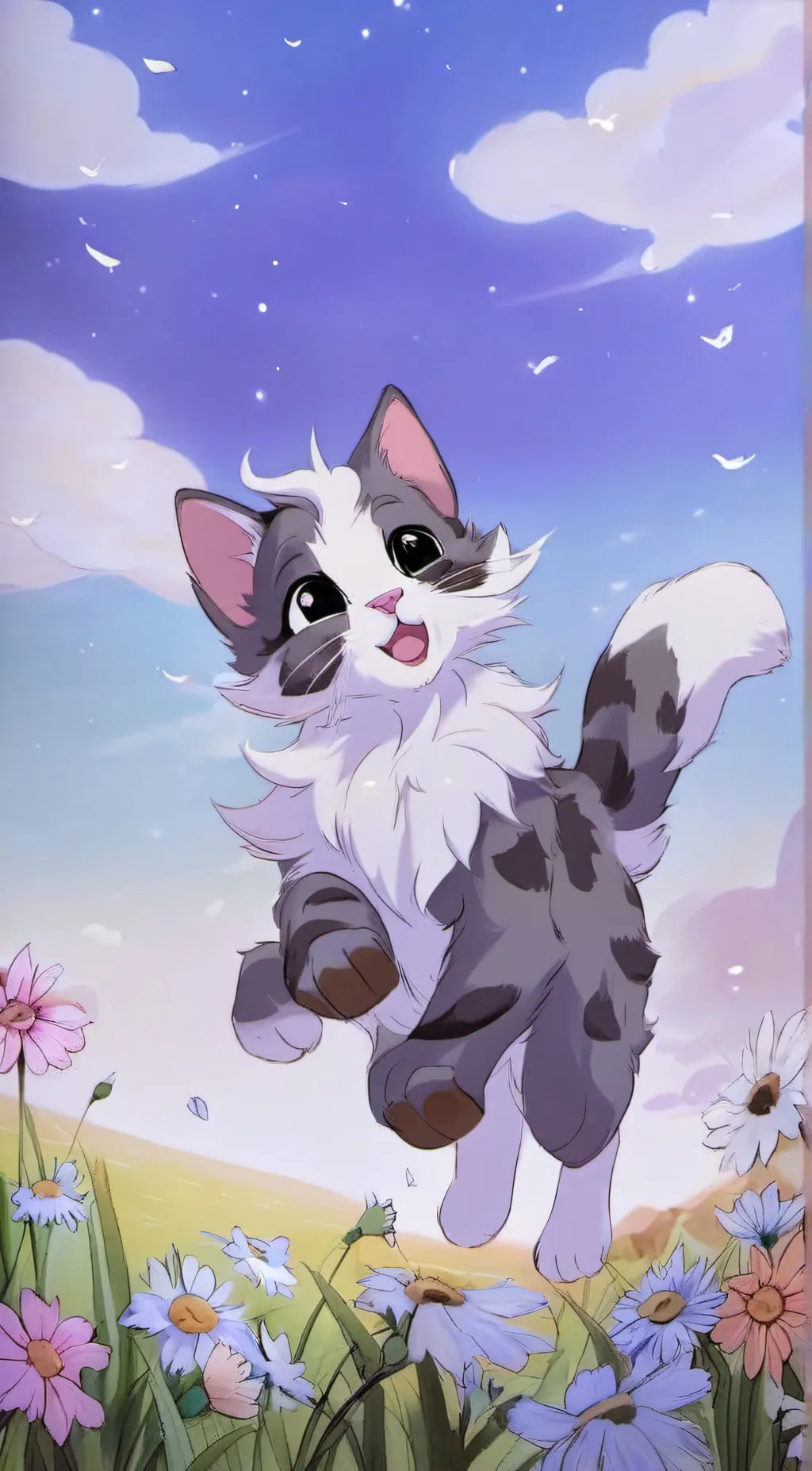 ai character: Cuddles  background