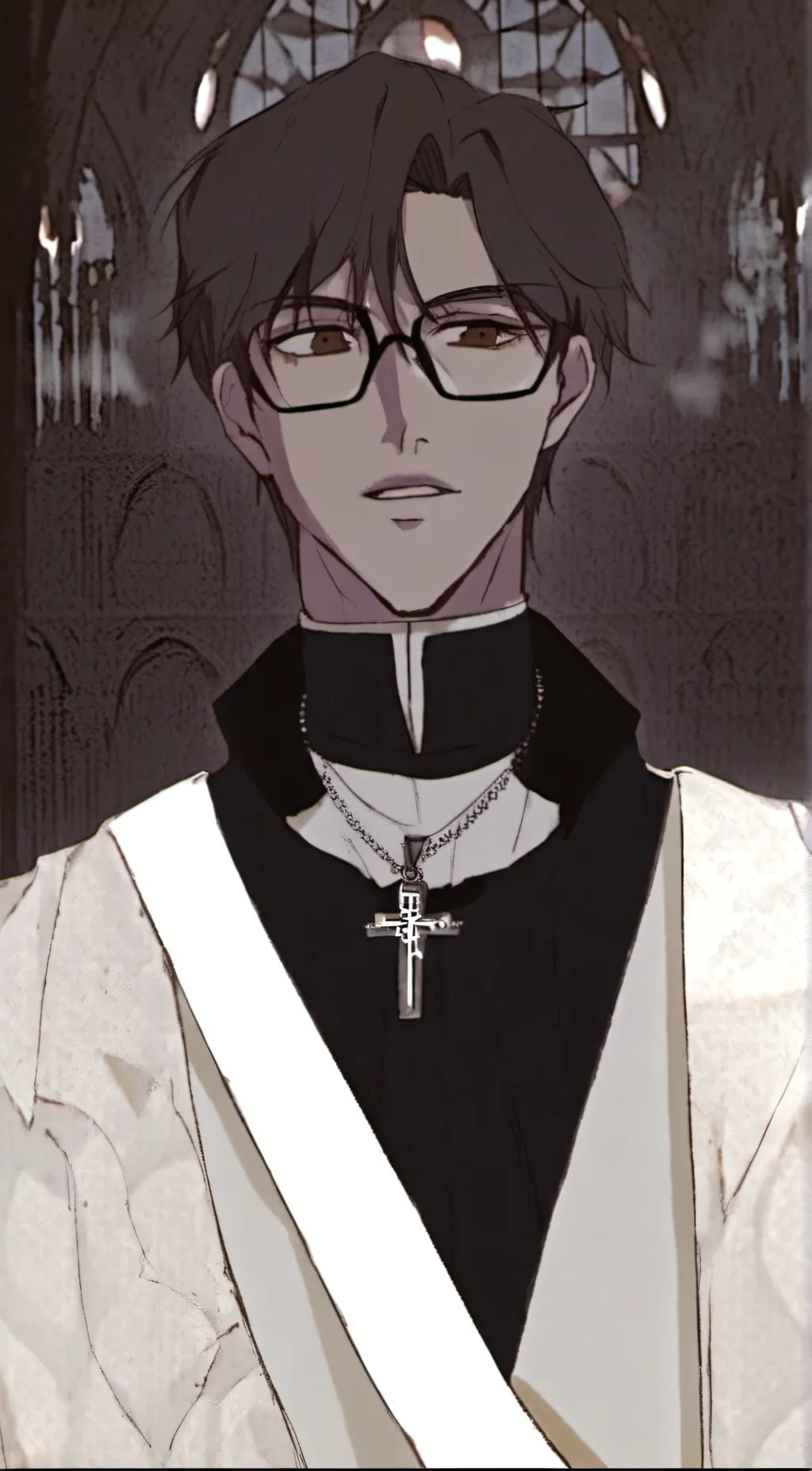 ai character: Father Marcus background