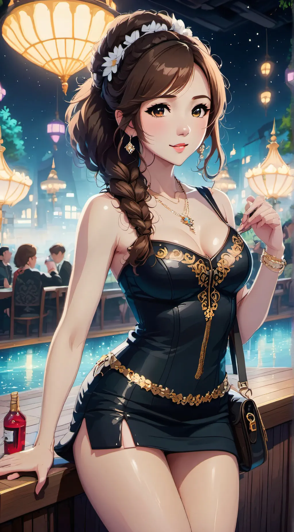 ai character: scarlett background