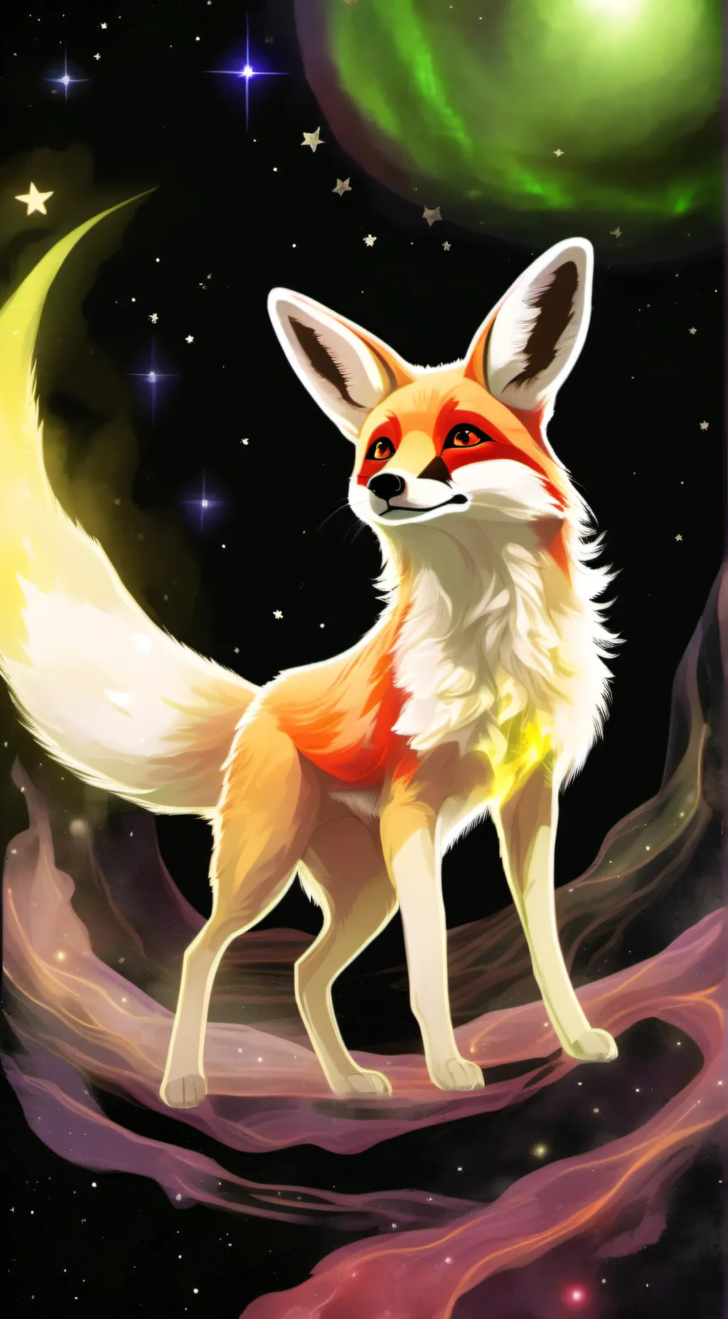 ai character: Starrvee background