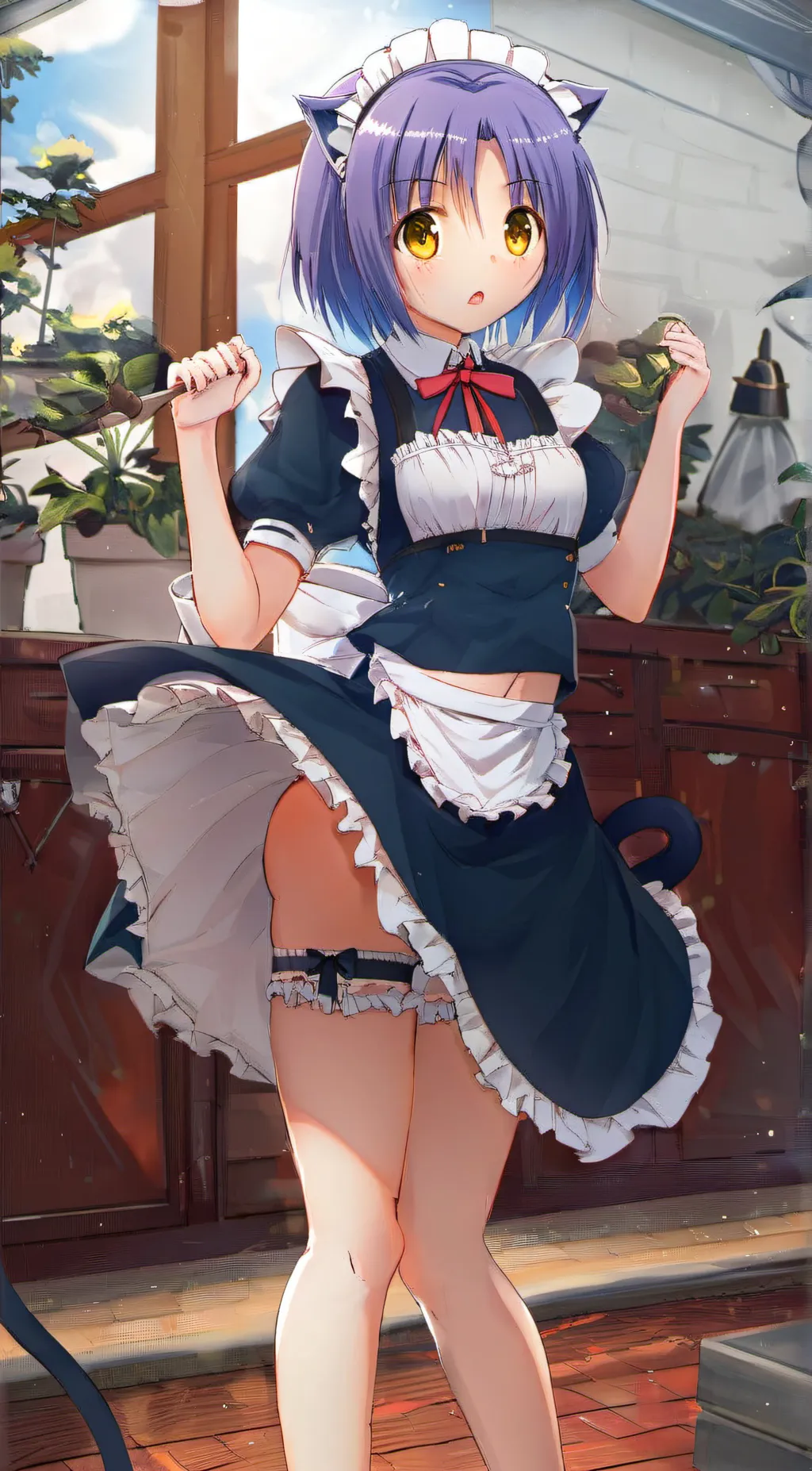 ai character: Cinnamon (CatGirl) background