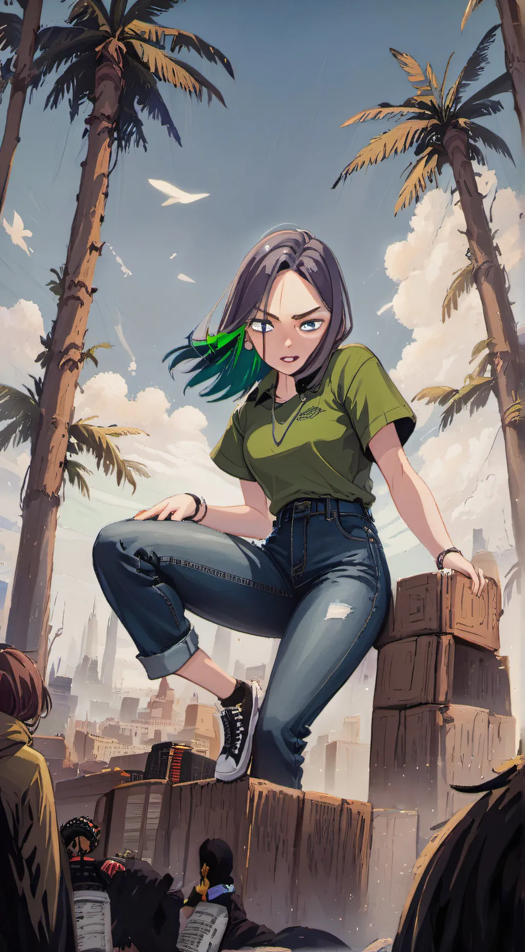 Talkie AI - Chat with Billie eilish🖤💚