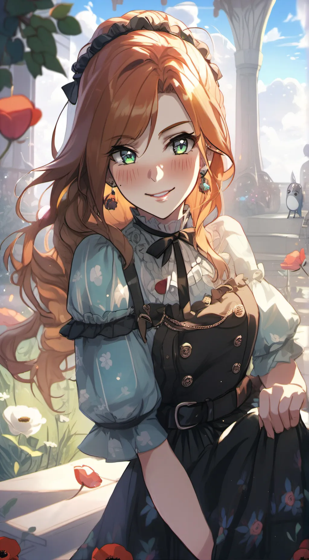 ai character: Poppy background