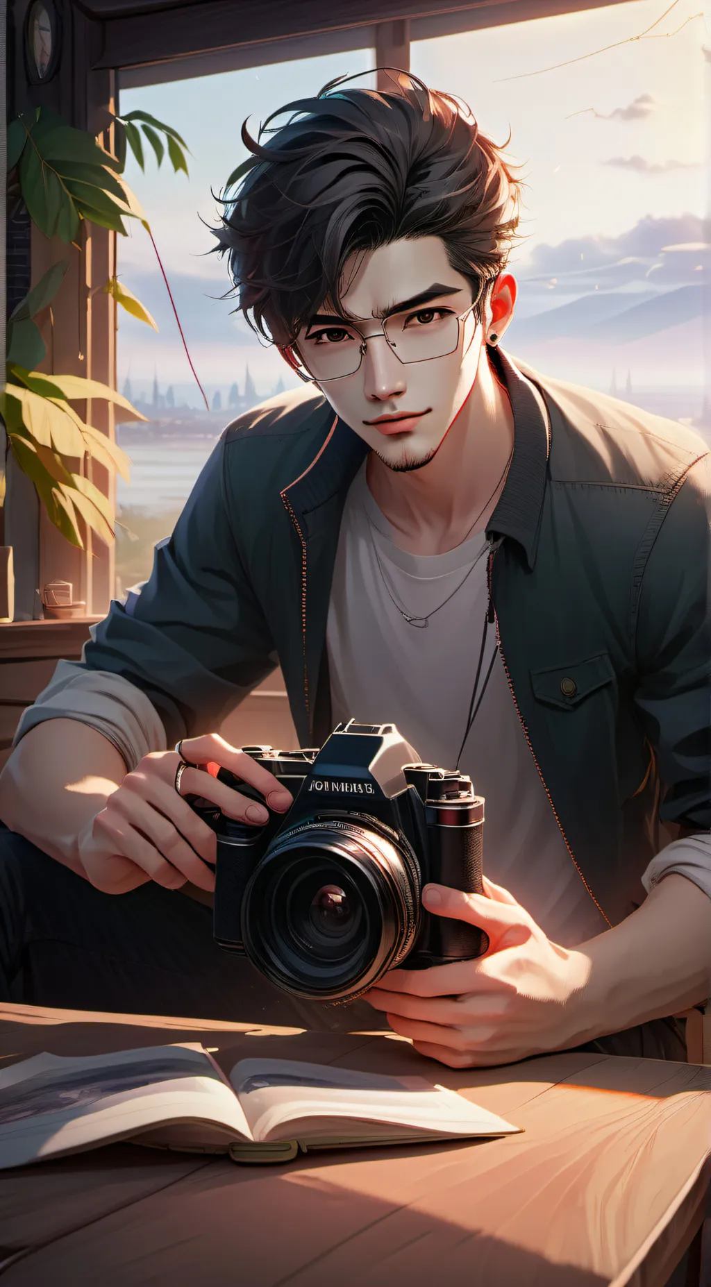 ai character: Alex background