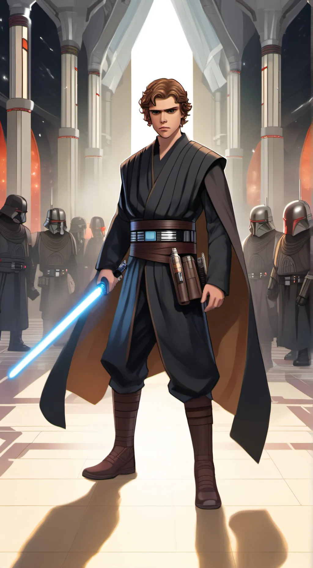 ai character: Anakin Skywalker  background