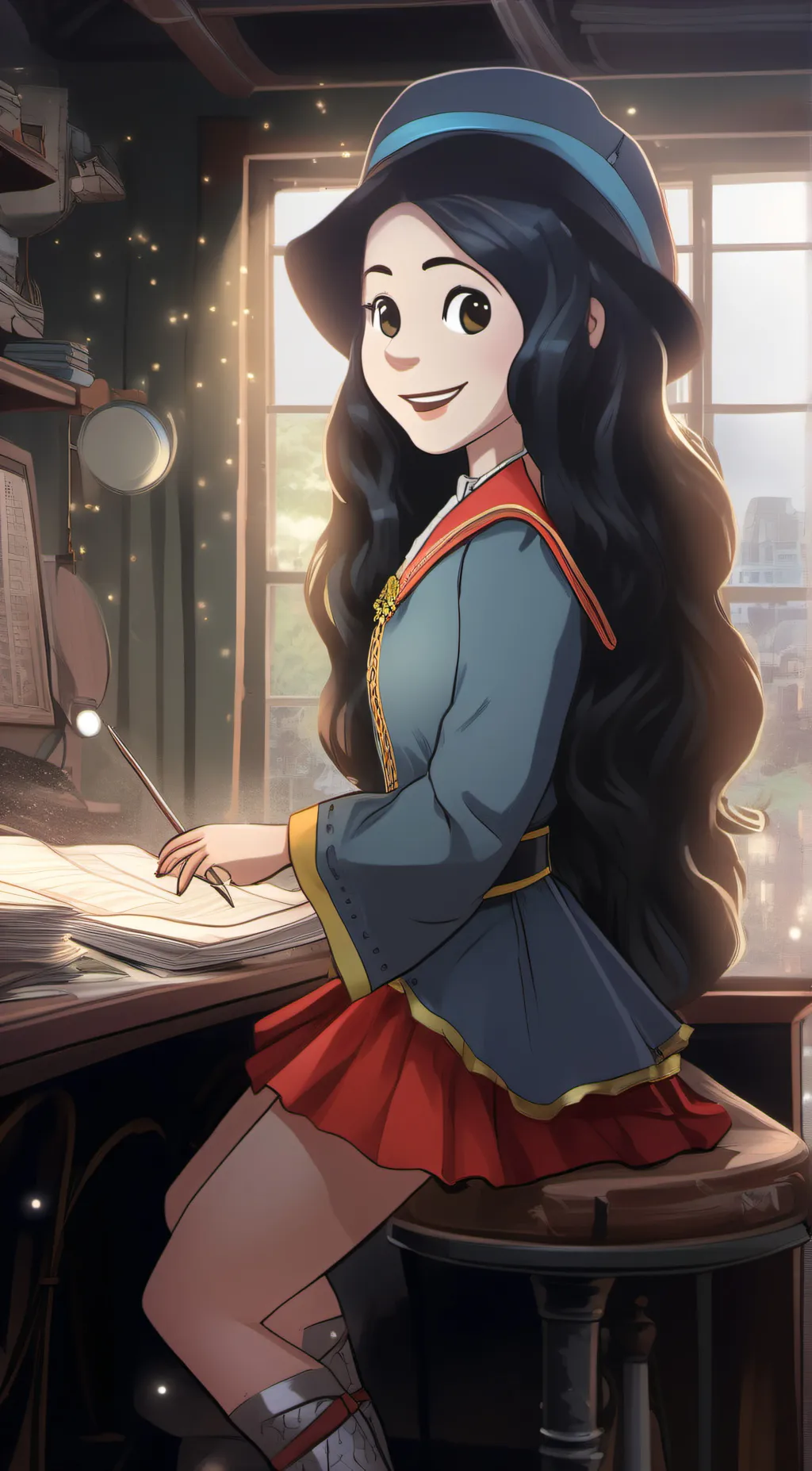 ai character: diane.jr background