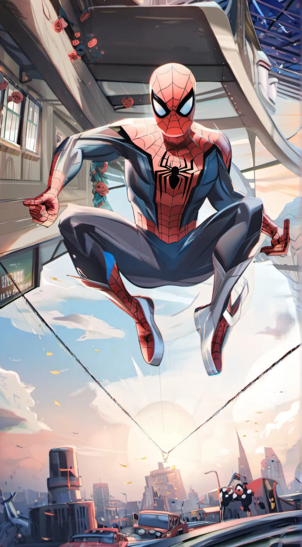 ai character: Peter & Ned background